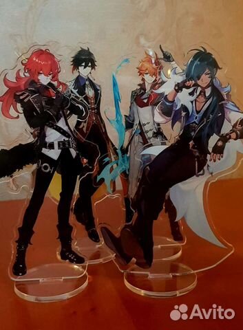 Акриловые фигурки геншин
