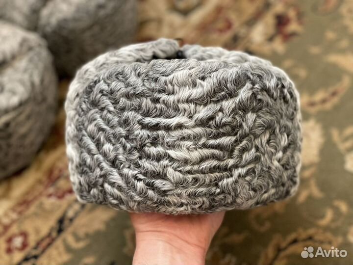 Ушанка из каракуля