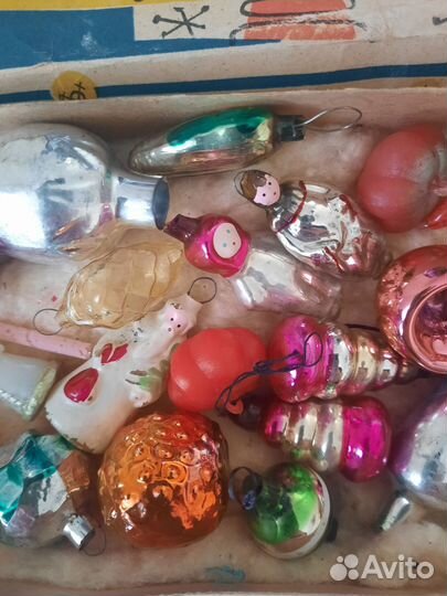 Елочные игрушки СССР