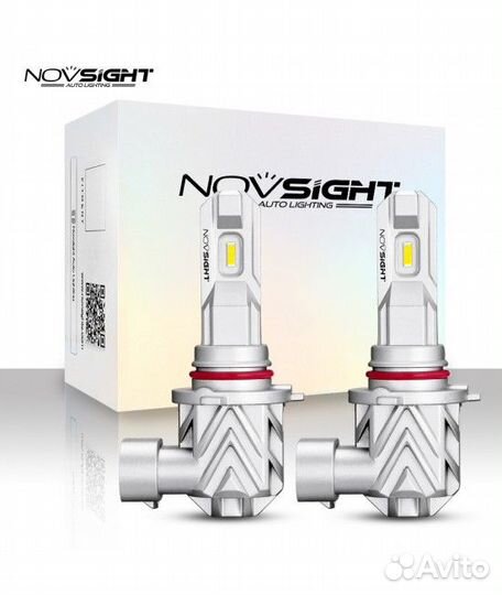 Сверх яркие светодиоды Novsight N35 6000k, комплек