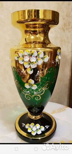 Богемия. Ваза для цветов