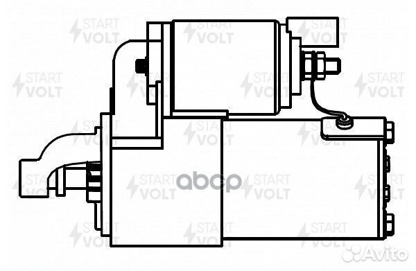 Стартер LST0810 startvolt