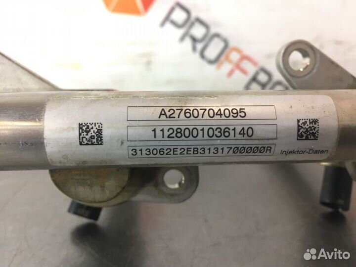 Топливная рампа Mercedes S-Class W221 M276 3.5I