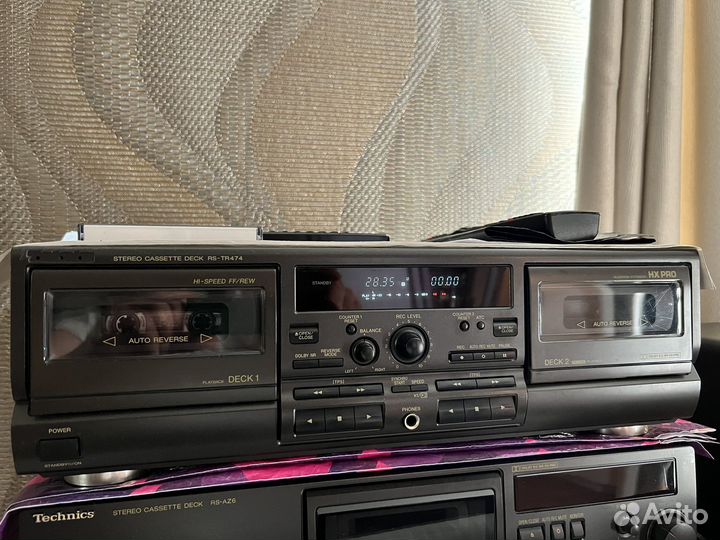 Дека кассетная Technics RS - TR 474