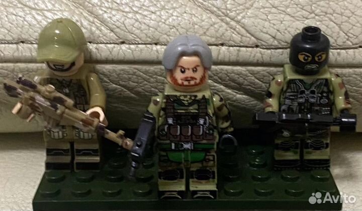 Lego солдаты