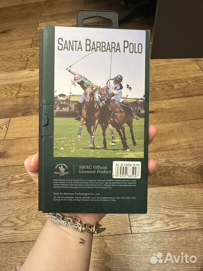 Чехол на iPhone 14 pro santa barbara polo