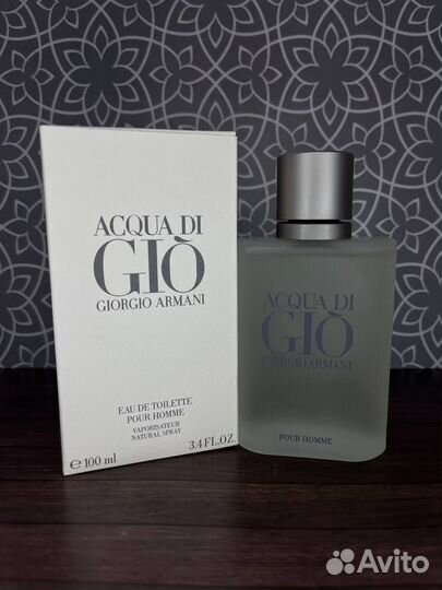 Туалетная вода Giorgio Armani Acqua Di Gio Homme