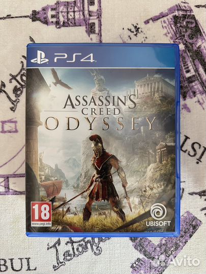 Assassins creed odyssey ps4 диск