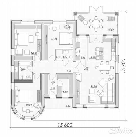 Строительство дома под ключ
