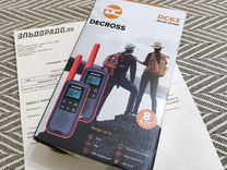 Новые Рации Decross, PMR (446мгц), чек, гарантия