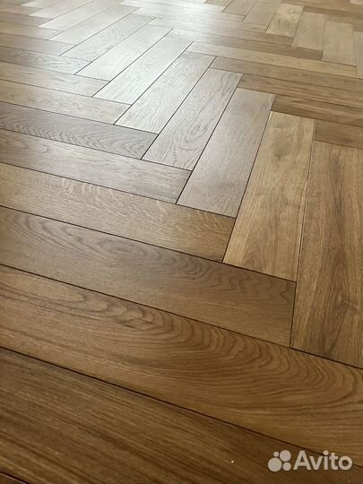 Паркет новый елочка