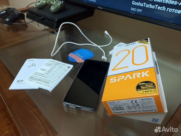 TECNO Spark 20, 8/128 ГБ