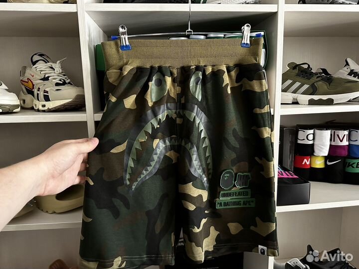 Шорты Bape камуфляж