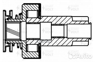 Бендикс VAG octavia tour (96) 5MT VCS 1816