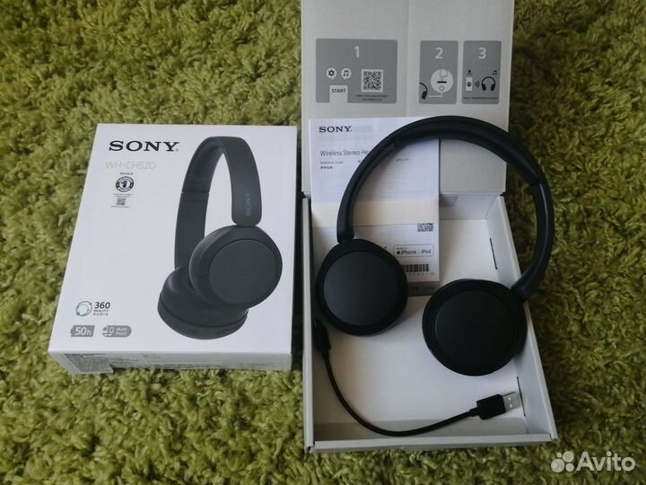Наушники накладные sony WH-CH520
