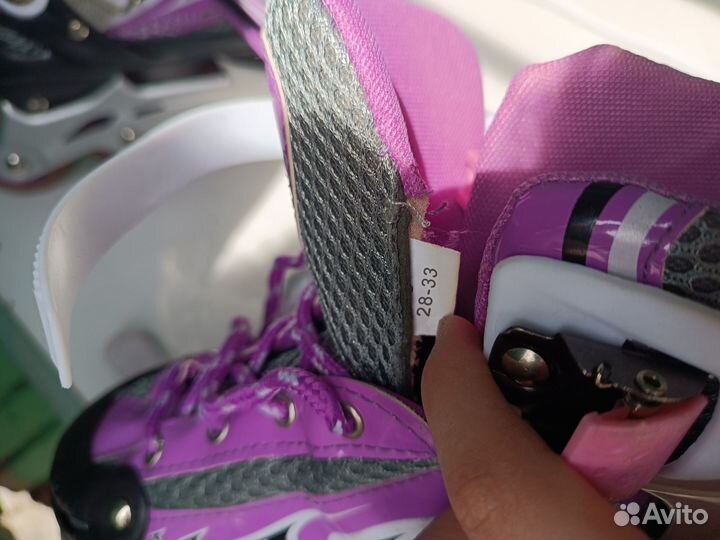 Ролики детские (28-33 размер) раздвигаются