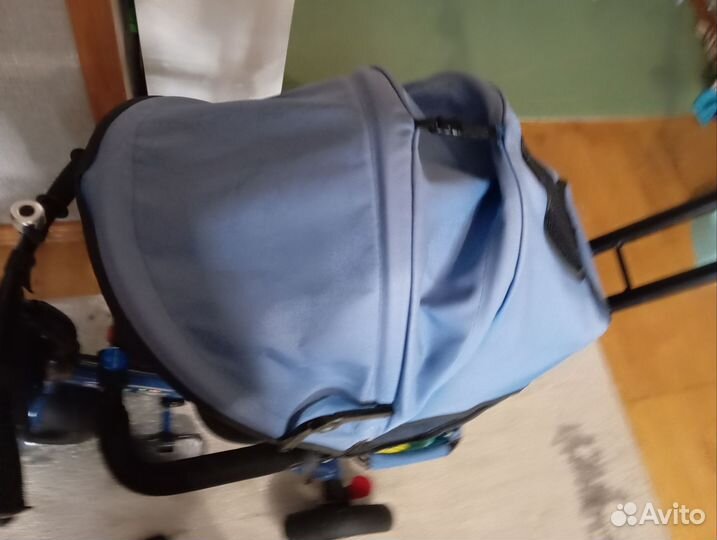 Велосипед с родительской ручкой