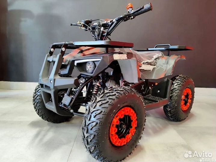 Детский квадроцикл motax grizlik Х16 ES красный