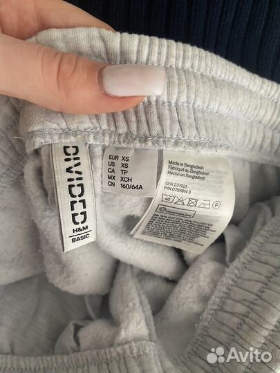 Спортинвый костюм h&m флисовый