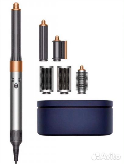 Dyson Airwrap Complete Long, синий/медь