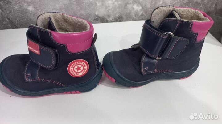 Ботинки для девочки демисизонные 21