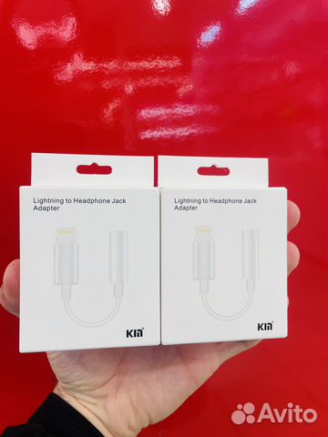 Переходник lightning / 3.5 jack