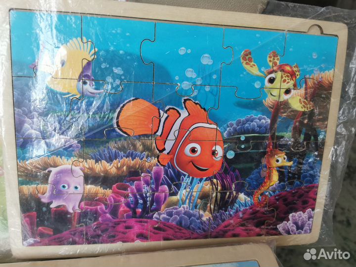 Деревянные пазлы