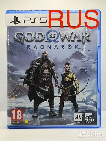 God Of War: Ragnarök PS5 (русская озвучка)