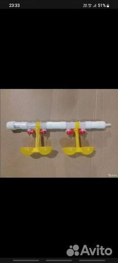 Нипельные и чашечные поилки для птиц