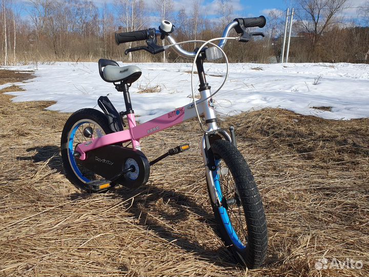 Велосипед алюминиевый детский 16 дюймов