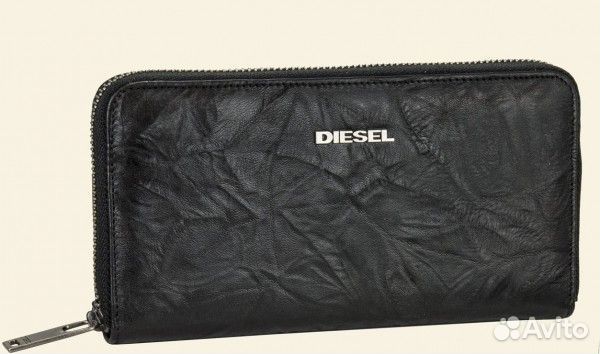Кошелёк Diesel кожаный мужской клатч