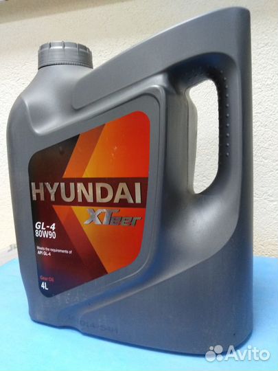 Масло трансмиссионное Hyundai GL-5 80w90