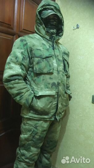 Тактический костюм зимний мох