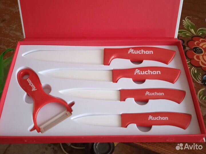 Набор керамических ножей Auchan