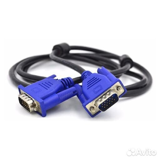Кабель VGA (п) - VGA (п) (D-Sub) для монитора