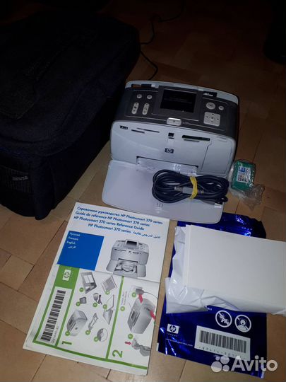 Продам портативный принтер HP Photosmart 370series