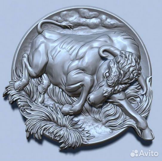 Тарелка резная декоративная из дерева 