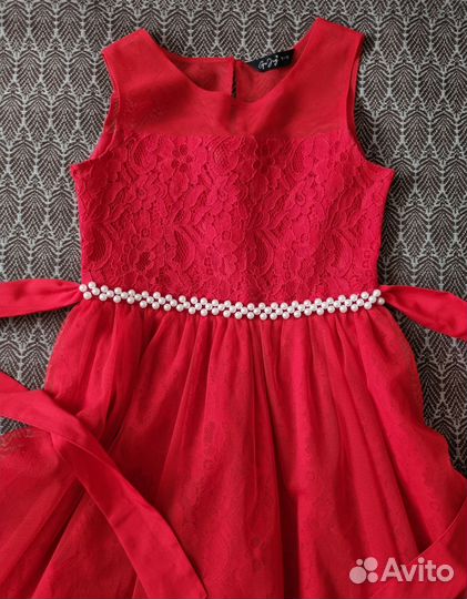 Платье для девочки на рост 140 146 нарядное