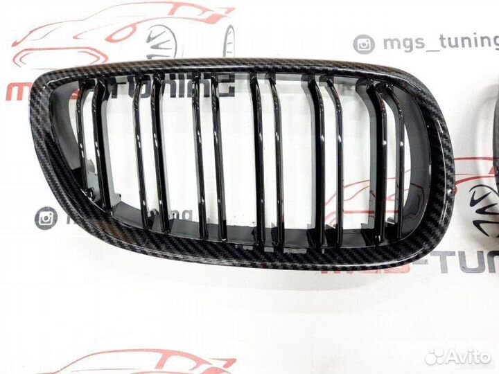 Ноздри BMW 3 серии E92 05-08г Под карбон