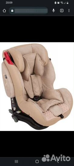 Автокресло capella 9 36 кг isofix