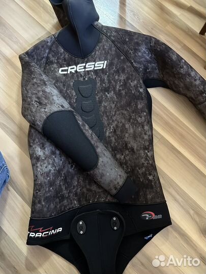 Гидрокостюм 7мм для подводной охоты cressi
