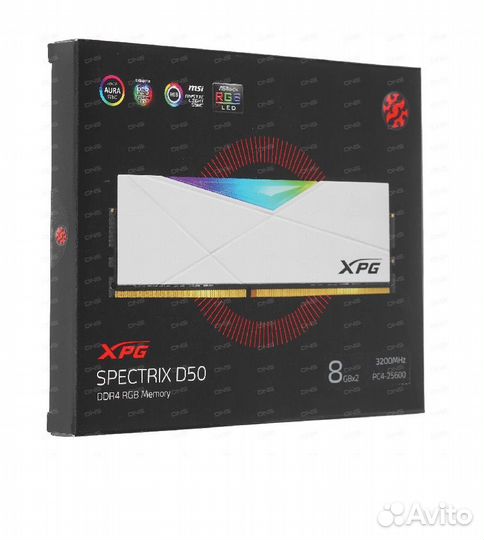 Оперативная память ddr4 adata XPG spectrix D50 rgb