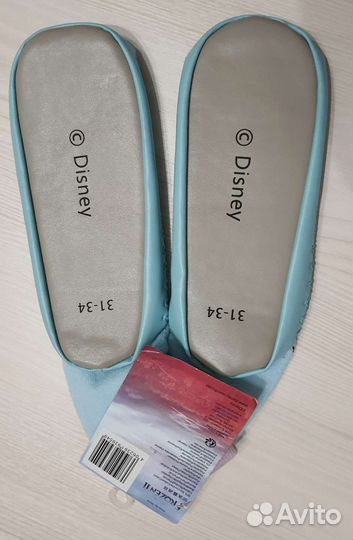 Носки детские 31-34 размер тапки Холодное сердце