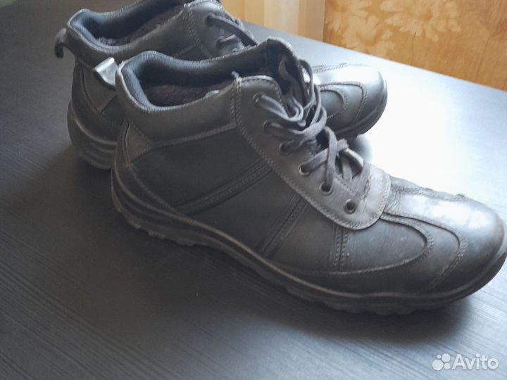 Ботинки утепленные мужские 46