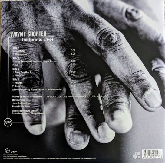 Винил Wayne Shorter – Footprints Live (2LP)