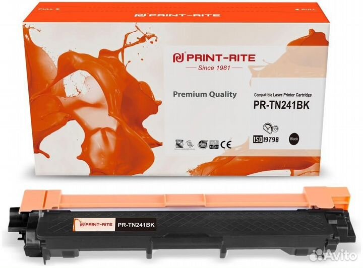 Картридж Print-Rite PR-TN241BK 1458414