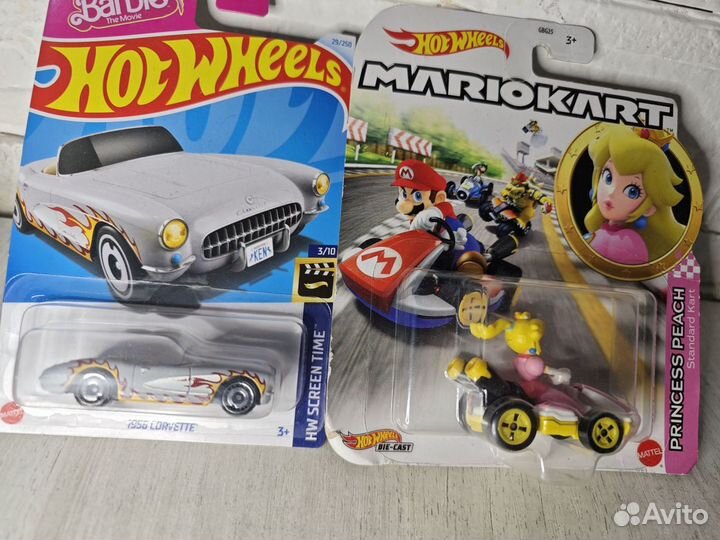 Авто Hot wheels mario kart и прочие машинки