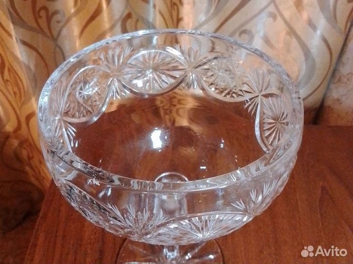 Комплект вазочек. Хрусталь. СССР