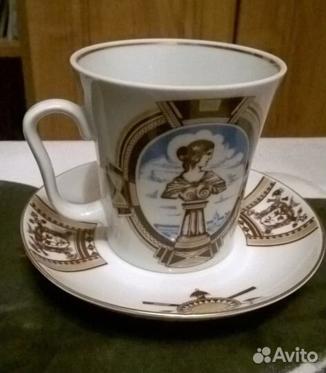 Раритетная чайная пара лфз, прошлый век
