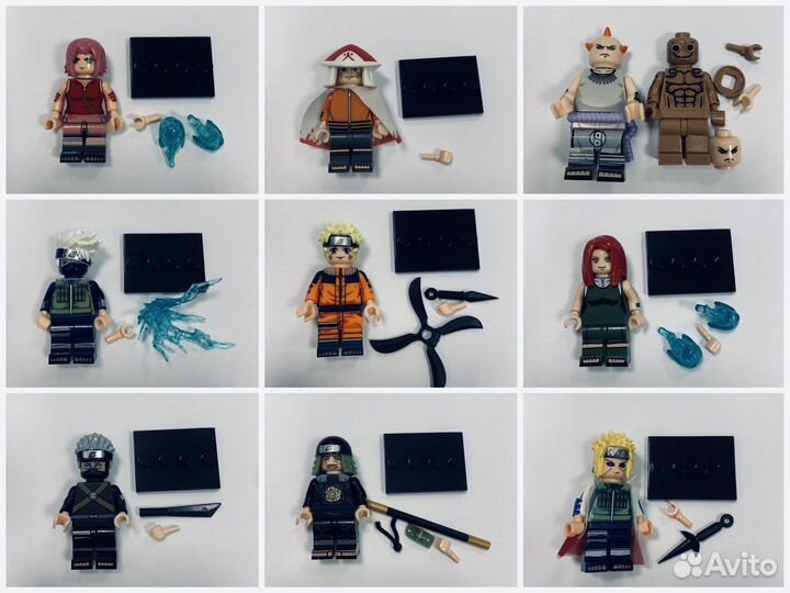 Lego фигурки Наруто